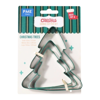Cookie Cutter Set of 3 - Christmas Trees